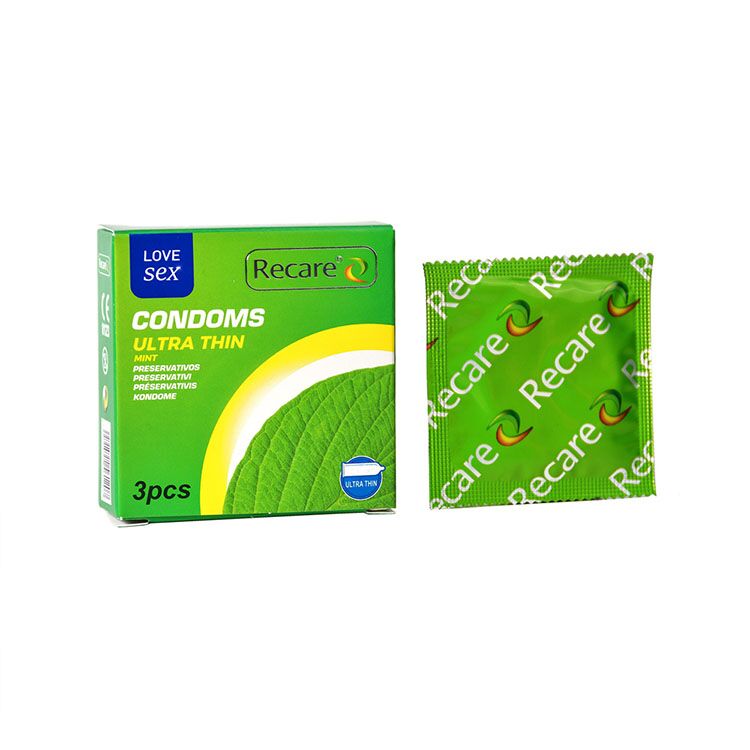 Презервативи Recare Ultra Thin Mint Condoms 3