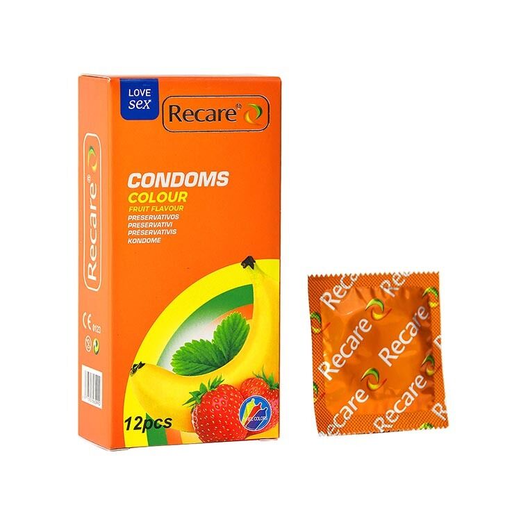 Презервативи Recare Color Fruit Flavour Condoms
