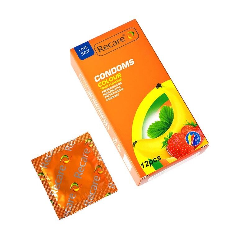 Презервативи Recare Color Fruit Flavour Condoms