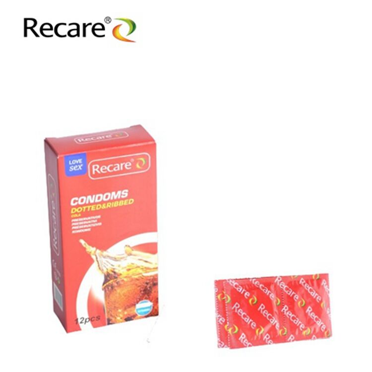 Презервативи Recare Cola Dotted&Ribbed Condoms