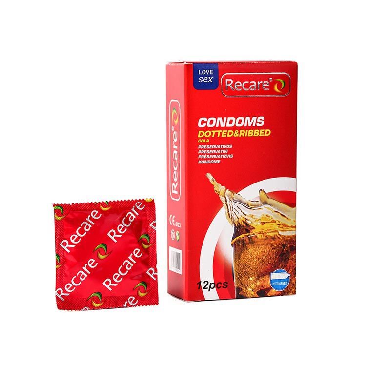 Презервативи Recare Cola Dotted&Ribbed Condoms