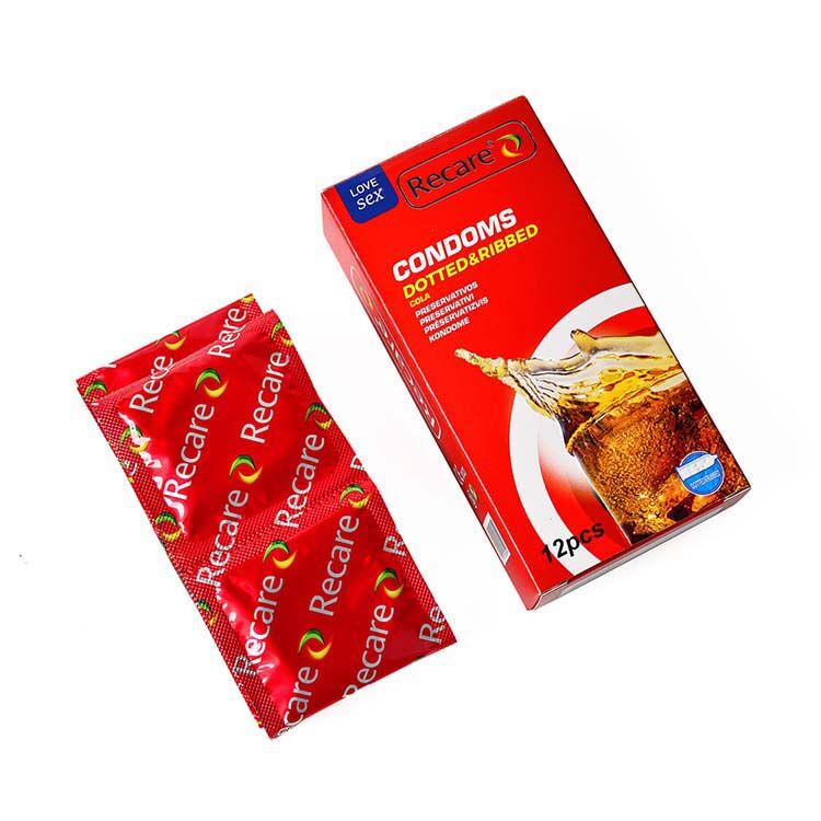 Презервативи Recare Cola Dotted&Ribbed Condoms