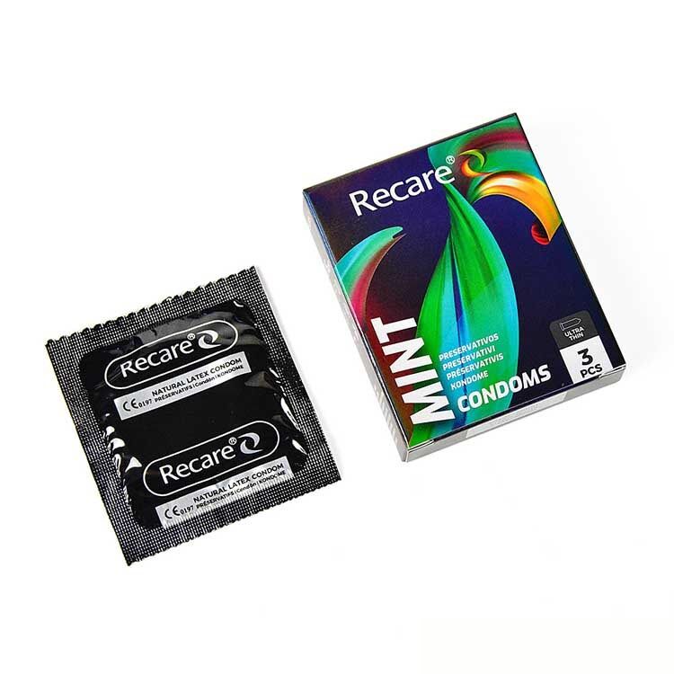 Презервативи Recare Ultra Thin Mint Condoms