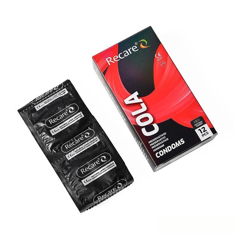 Презервативи Recare Cola Dotted&Ribbed Condoms