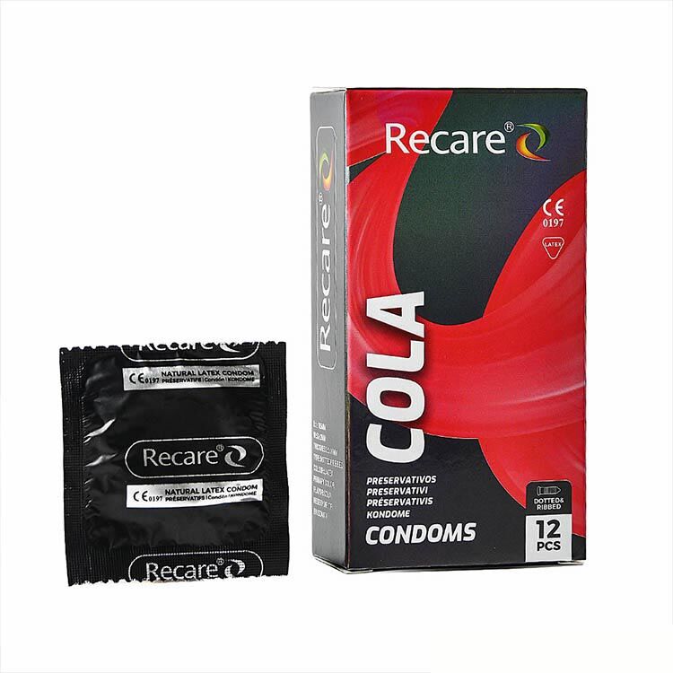 Презервативи Recare Cola Dotted&Ribbed Condoms