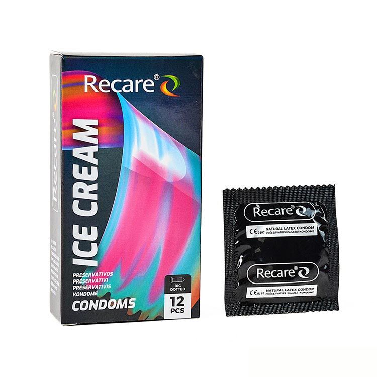 Презервативи Recare Ice Cream Big Dotted