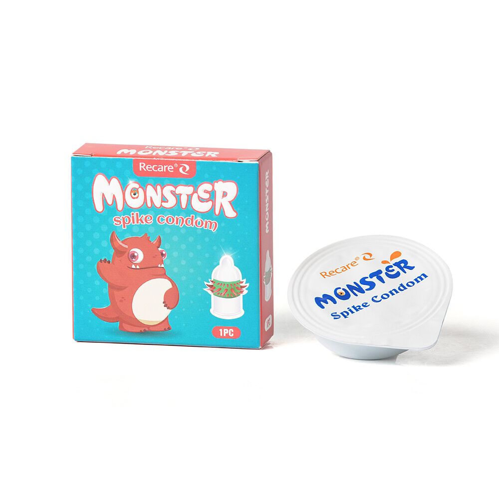 Презервативи Recare Red Monster Spike Condoms