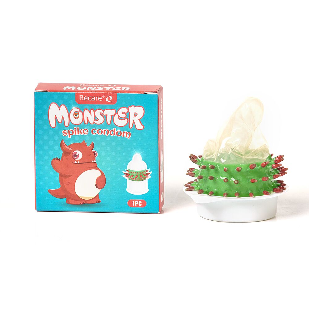 Презервативи Recare Red Monster Spike Condoms