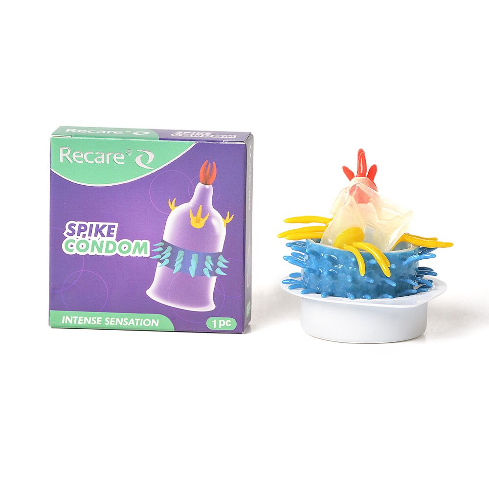 Презервативи Recare Spike Condoms Purple (презерватив