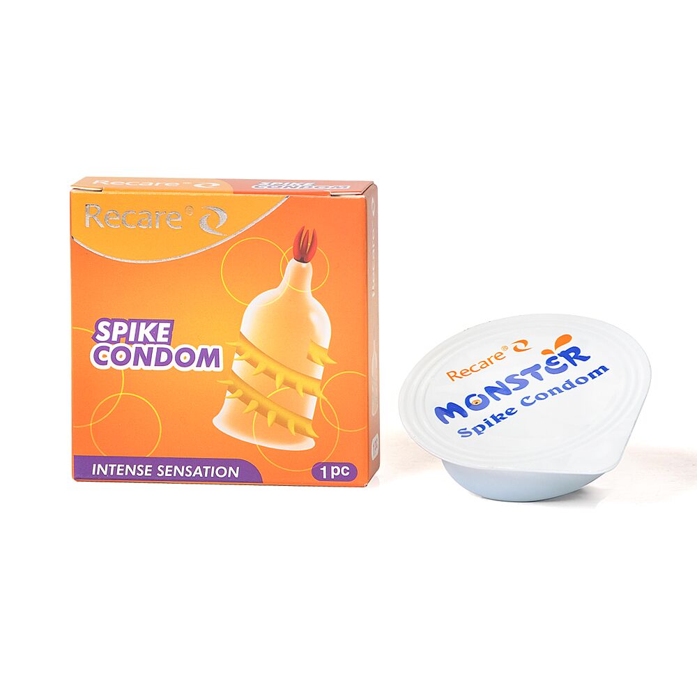 Презервативи Recare Spike Condoms Yellow (презерватив
