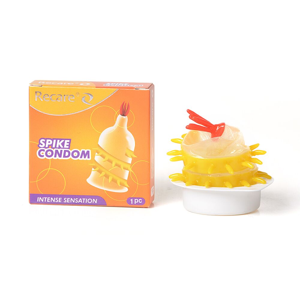 Презервативи Recare Spike Condoms Yellow (презерватив