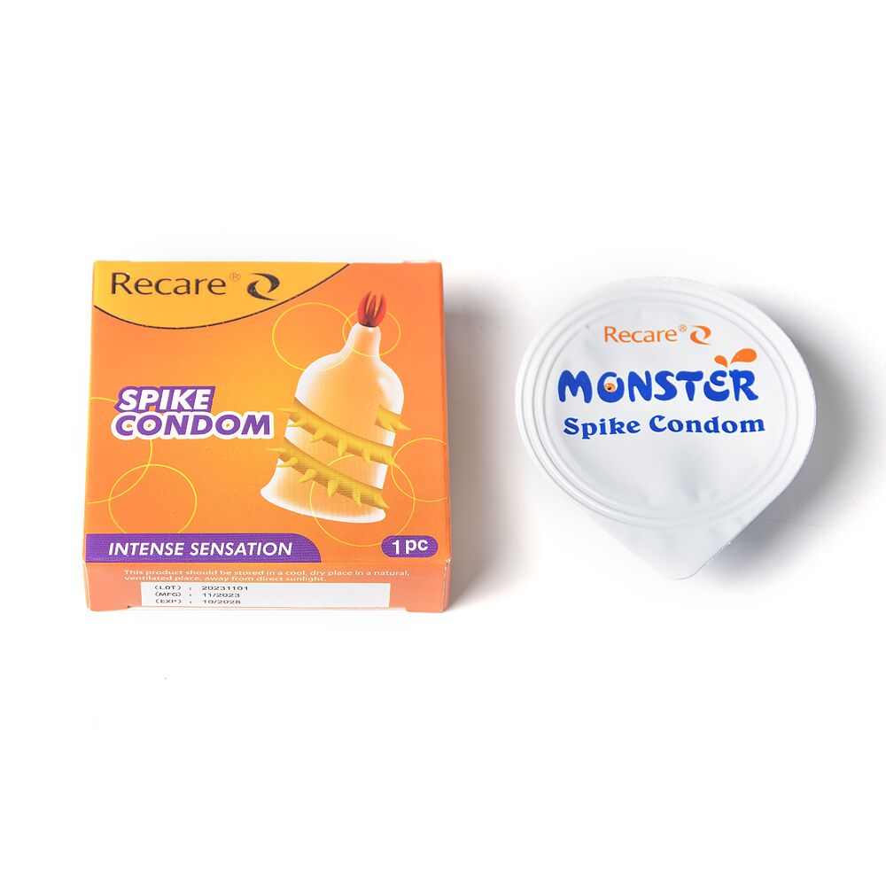 Презервативи Recare Spike Condoms Yellow (презерватив