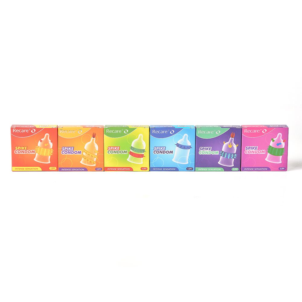 Презервативи Recare Spike Condoms Yellow (презерватив