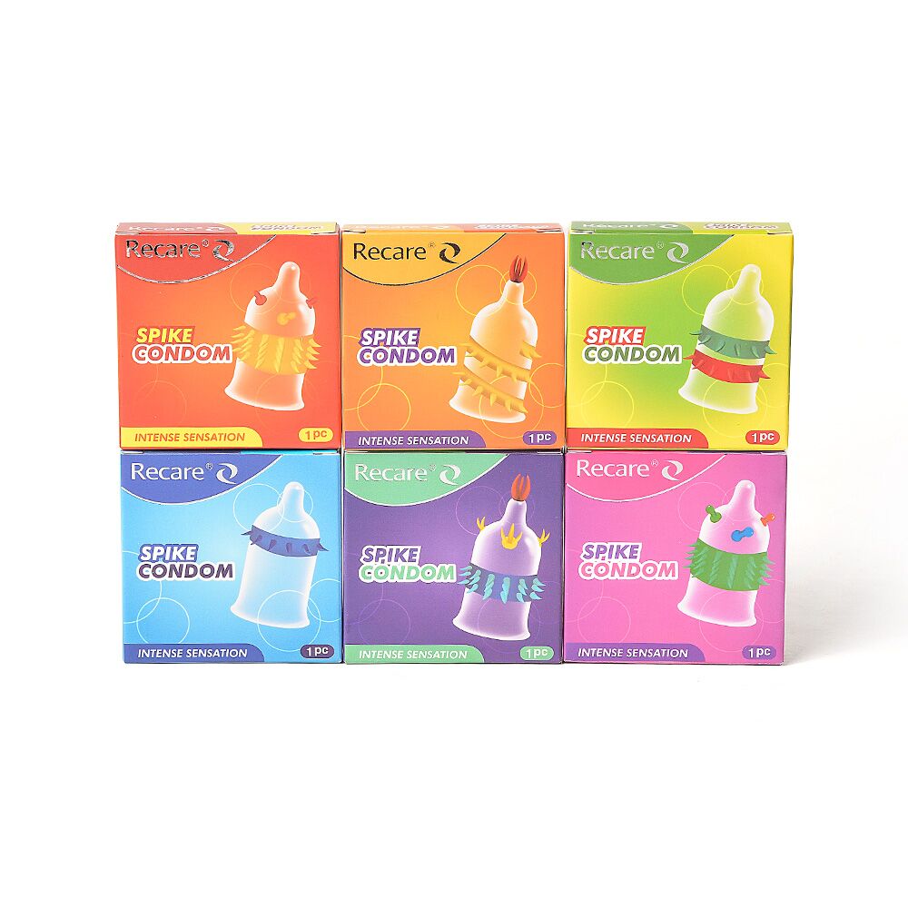 Презервативи Recare Spike Condoms Yellow (презерватив