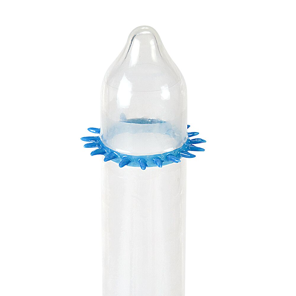 Презервативи Recare Spike Condoms Blue (презерватив