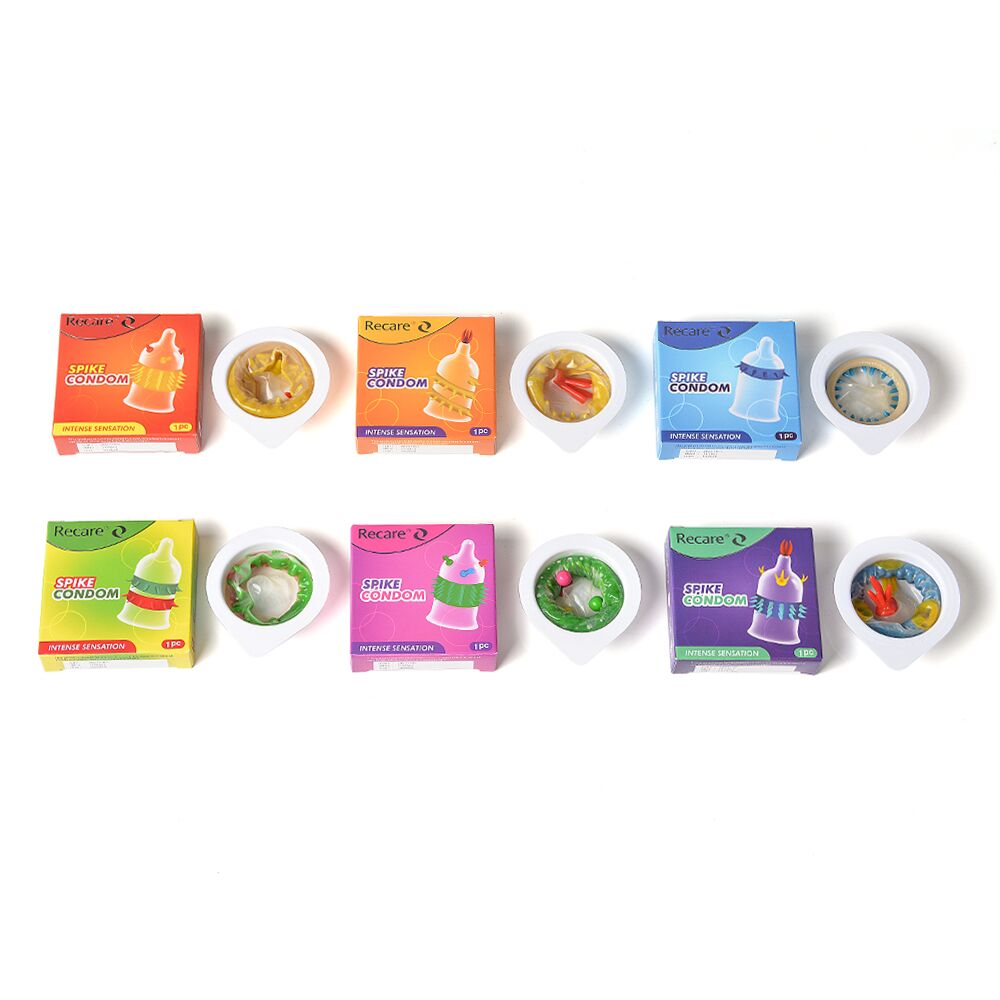 Презервативи Recare Spike Condoms Orange (презерватив