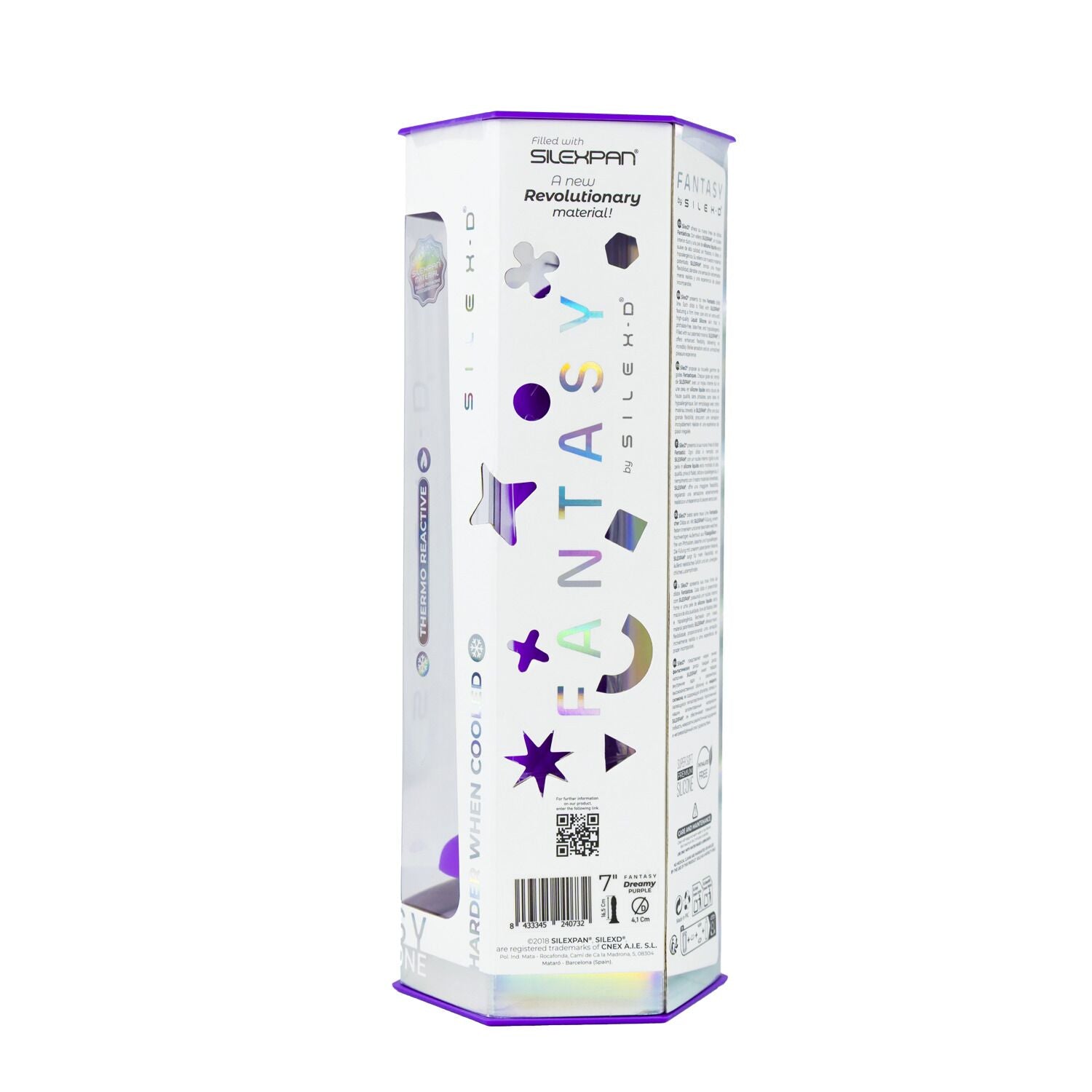 Фалоімітатор SilexD Fantasy Liquid Silicone Dreamy 7in