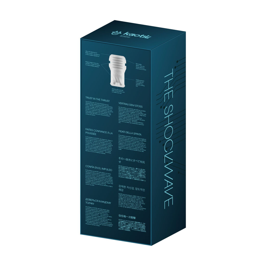 Смарт-мастурбатор Kaotik Labs The Shockwave