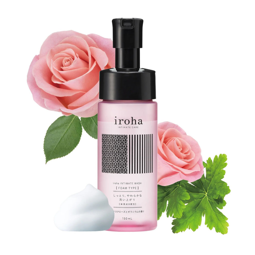 Піна для інтимного догляду Iroha Intimate Wash Foam Type Damask Rose and Geranium