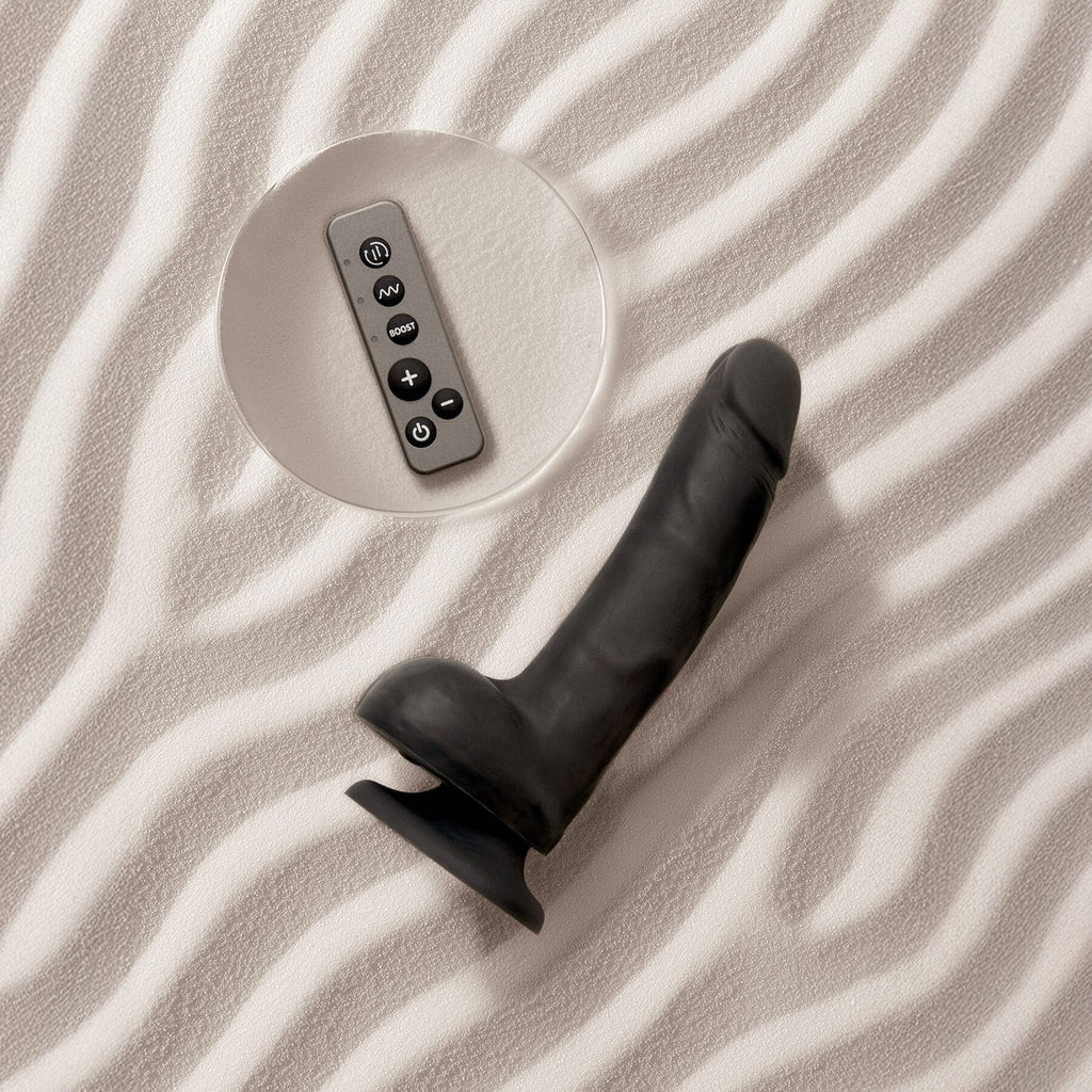 Фалоімітатор з вібрацією і ротацією Strap-On-Me Rotating & Vibrating Realistic Dildo