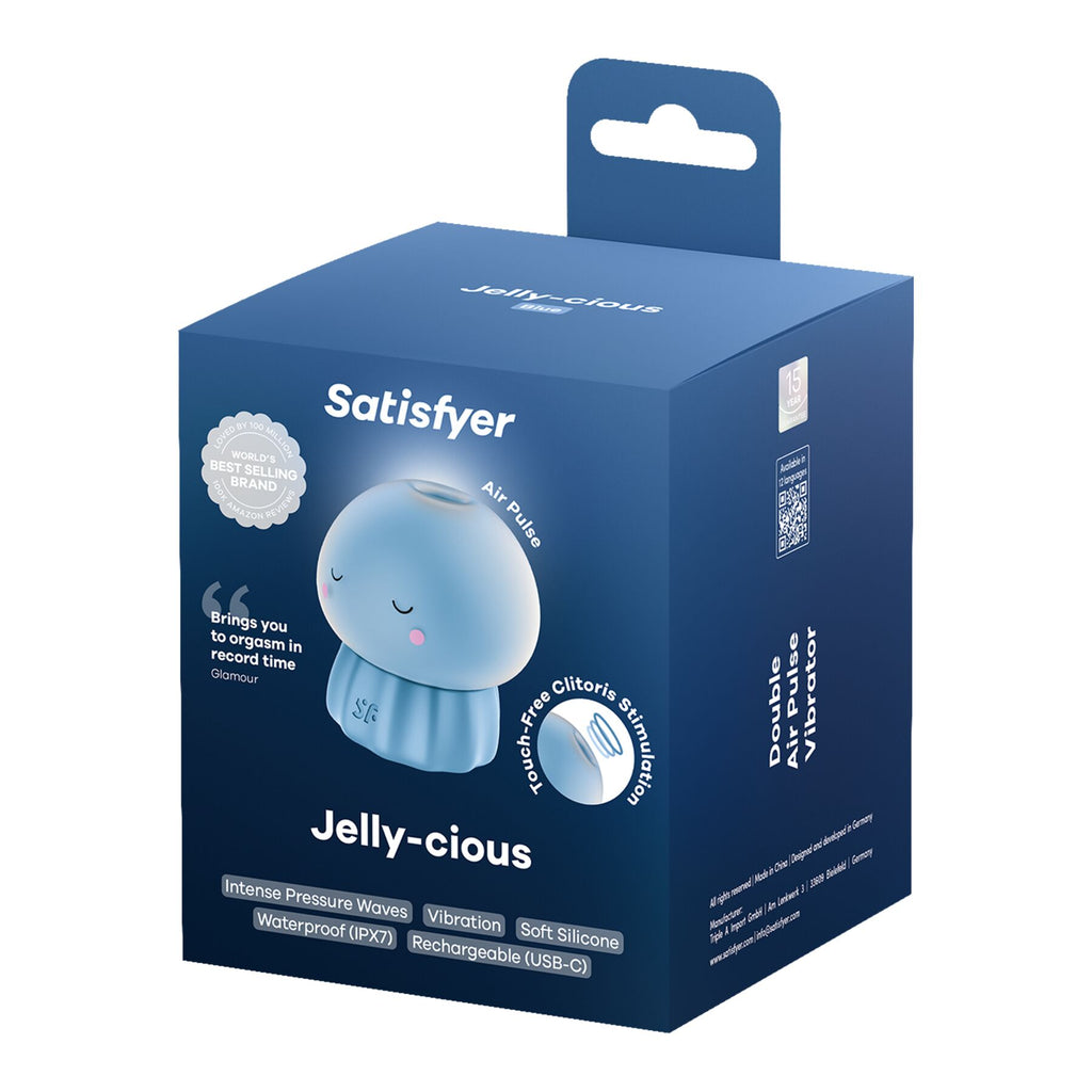Вакуумний кліторальний стимулятор Satisfyer Jelly-cious