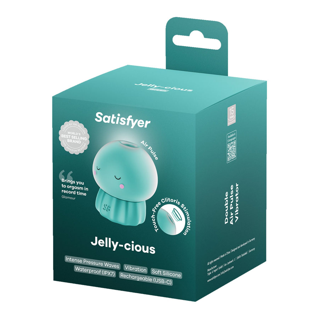 Вакуумний кліторальний стимулятор Satisfyer Jelly-cious