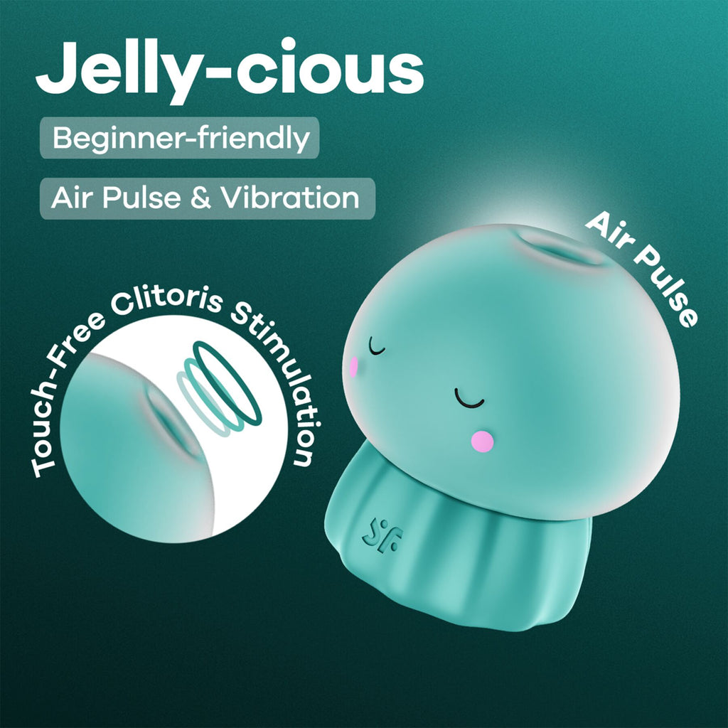 Вакуумний кліторальний стимулятор Satisfyer Jelly-cious