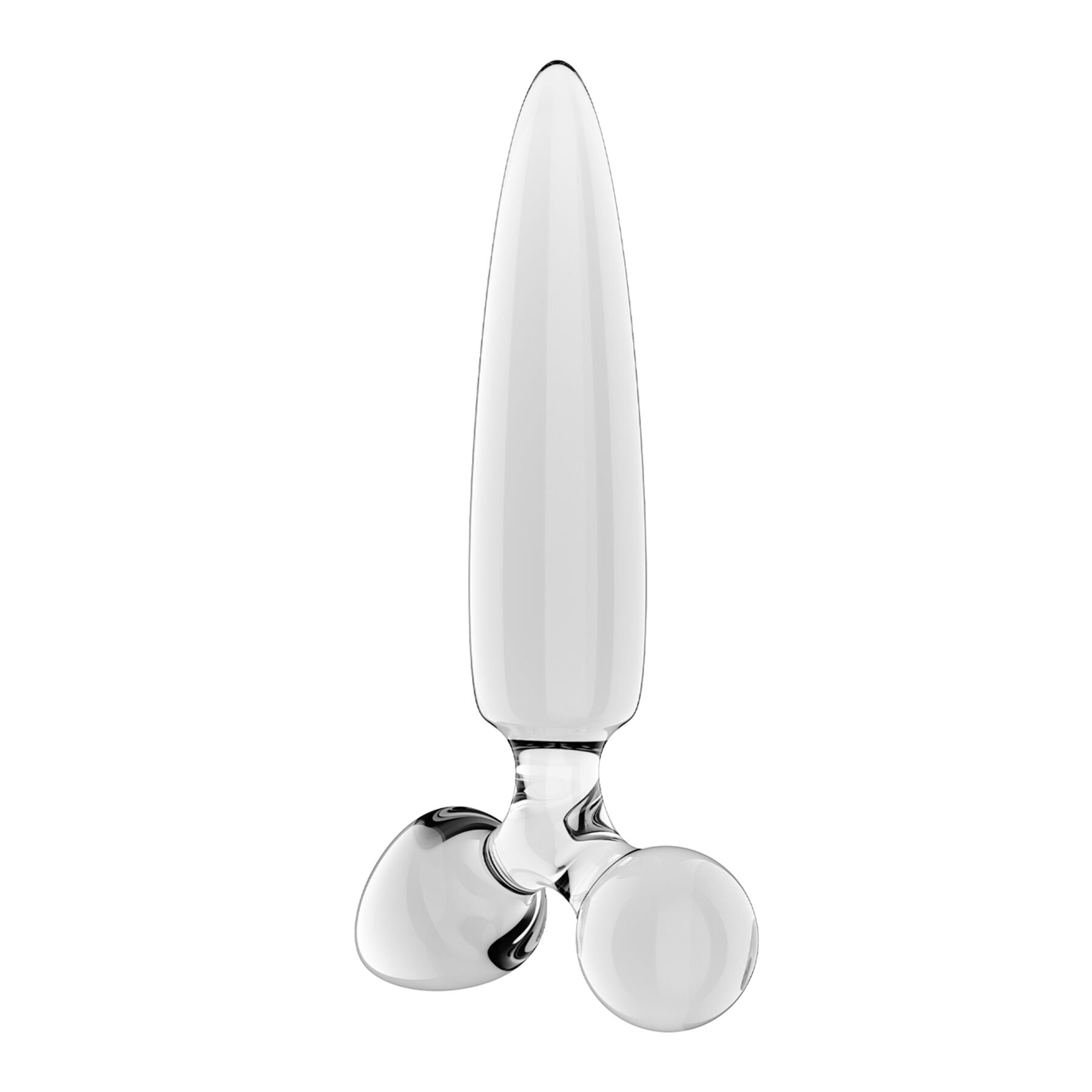 Тристоронній скляний дилдо Satisfyer Triple Crystal 1