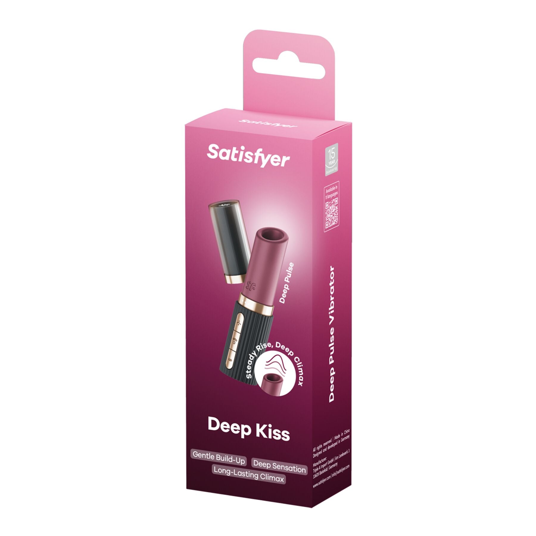 Вакуумний стимулятор Satisfyer Deep Kiss