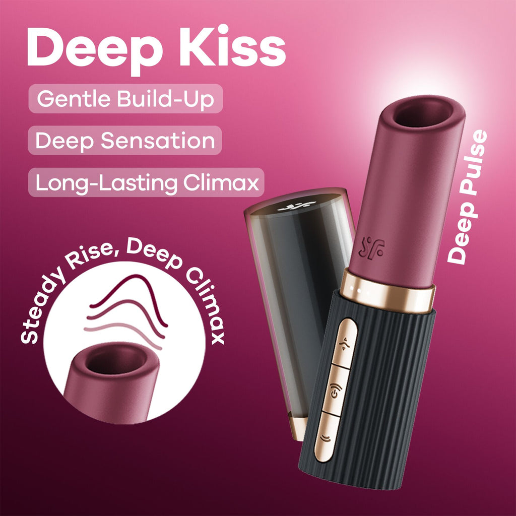 Вакуумний стимулятор Satisfyer Deep Kiss
