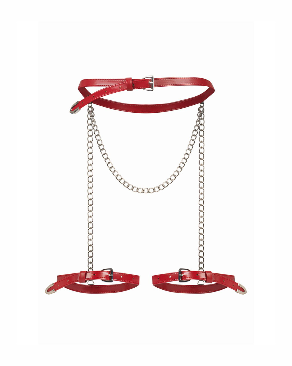Пояс з гартерами Obsessive Inferro harness bottom