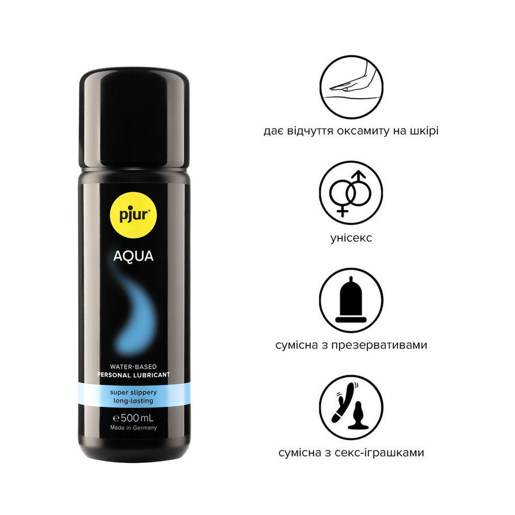 Лубрикант на водній основі Pjur Aqua