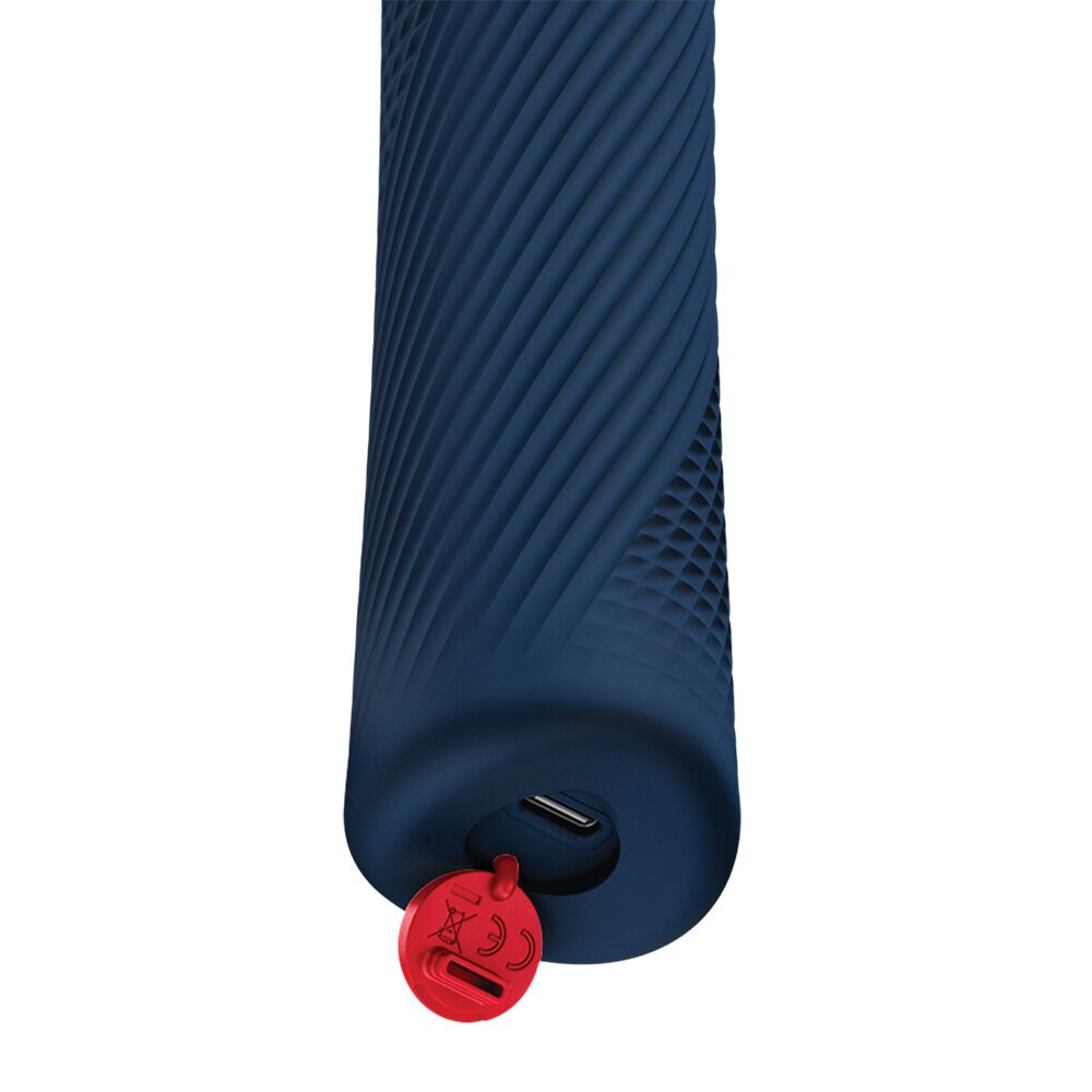 Вібромасажер Fun Factory VIM Vibrating Wand Nightblue