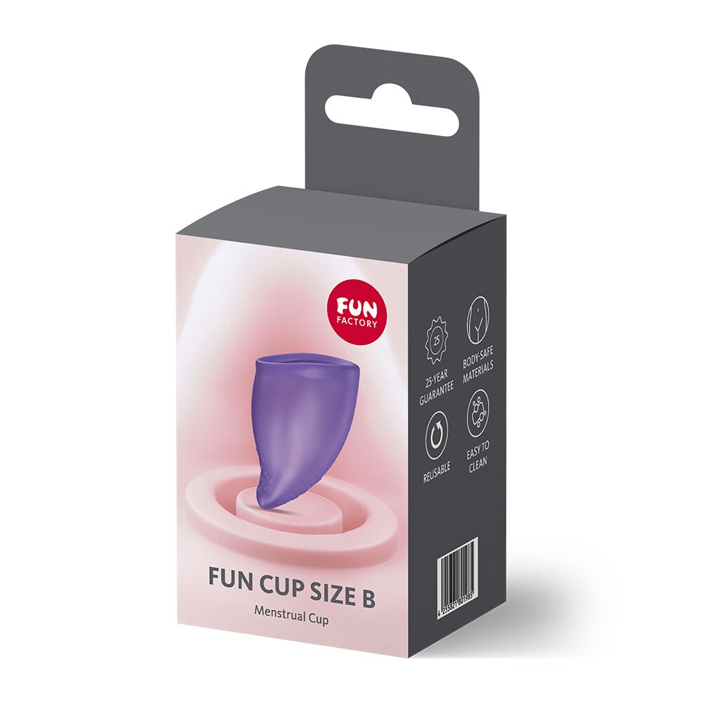 Менструальна чаша Fun Factory FUN CUP SIZE B Black Currant