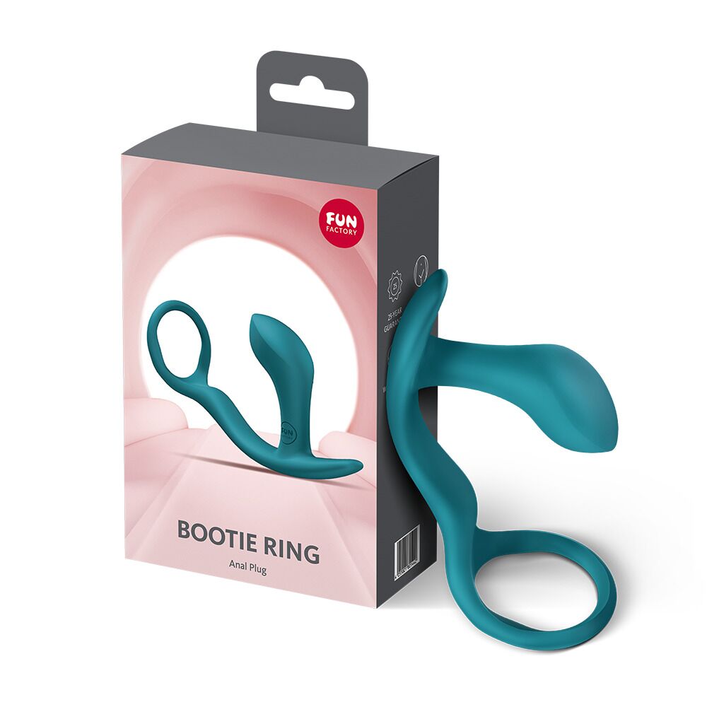 Анальна пробка з ерекційним кільцем Fun Factory BOOTIE RING
