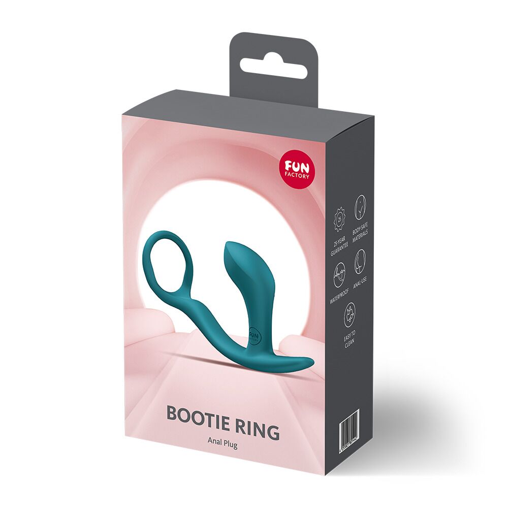 Анальна пробка з ерекційним кільцем Fun Factory BOOTIE RING