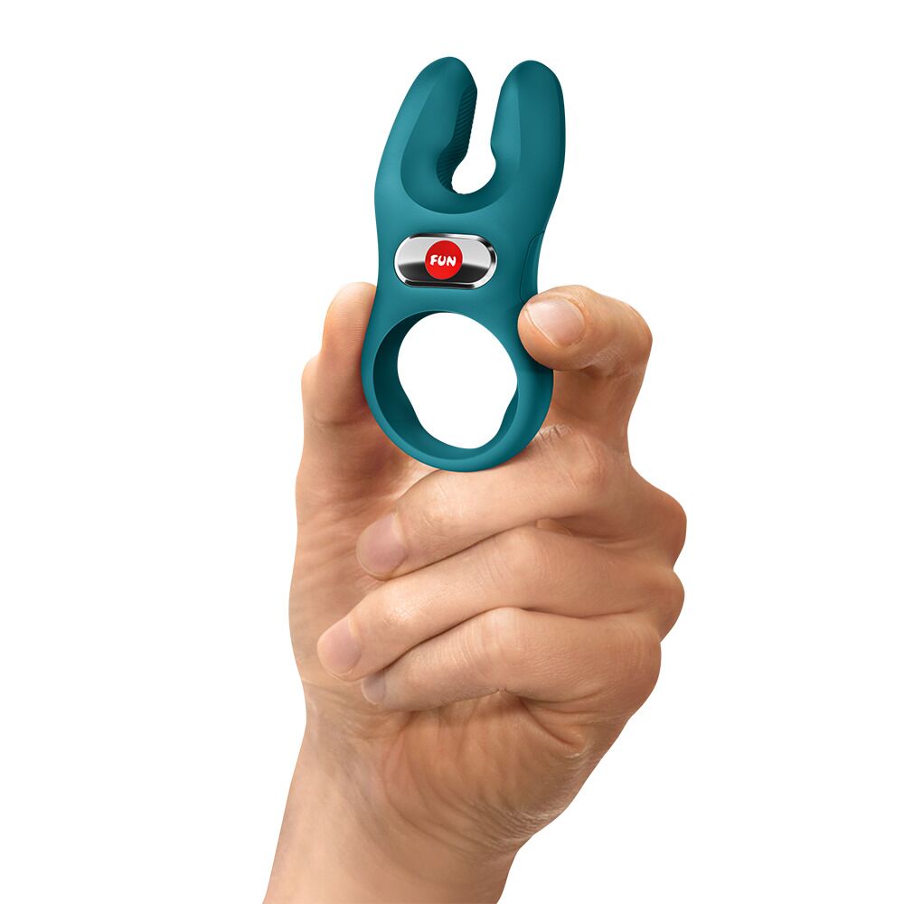 Ерекційне віброкільце з подвійною стимуляцією клітора Fun Factory NŌS PRO