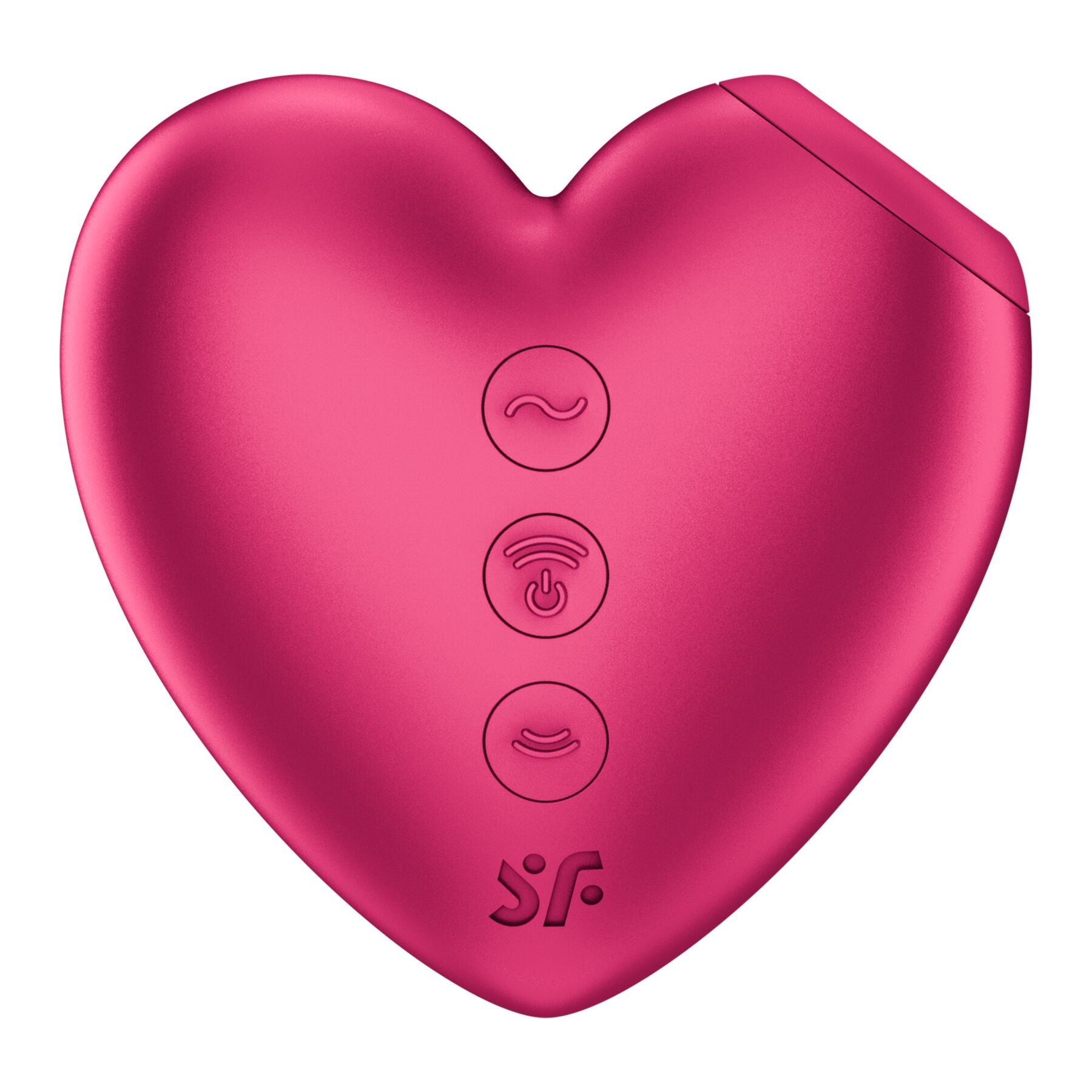 Вакуумний стимулятор-серце з вібрацією Satisfyer Cutie Heart Battery Series