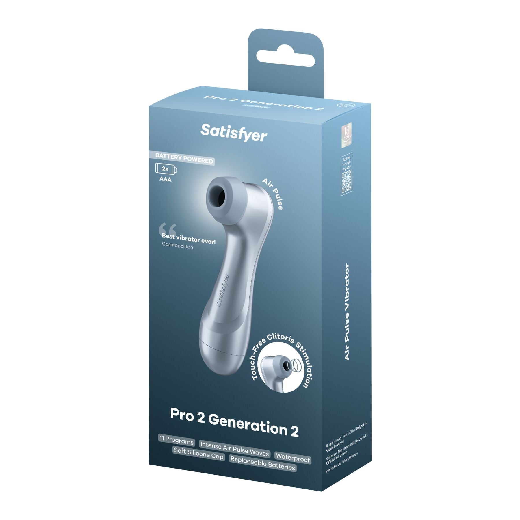 Вакуумний кліторальний стимулятор Satisfyer Pro 2 Generation 2 Battery Series