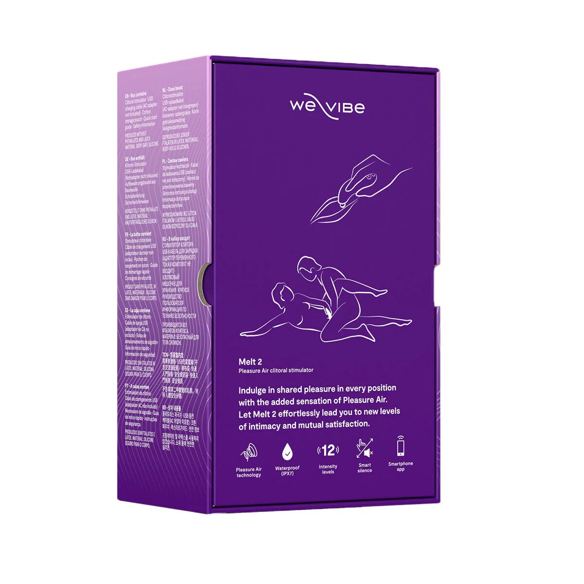 Вакуумний смарт-стимулятор для пар We-Vibe Melt 2