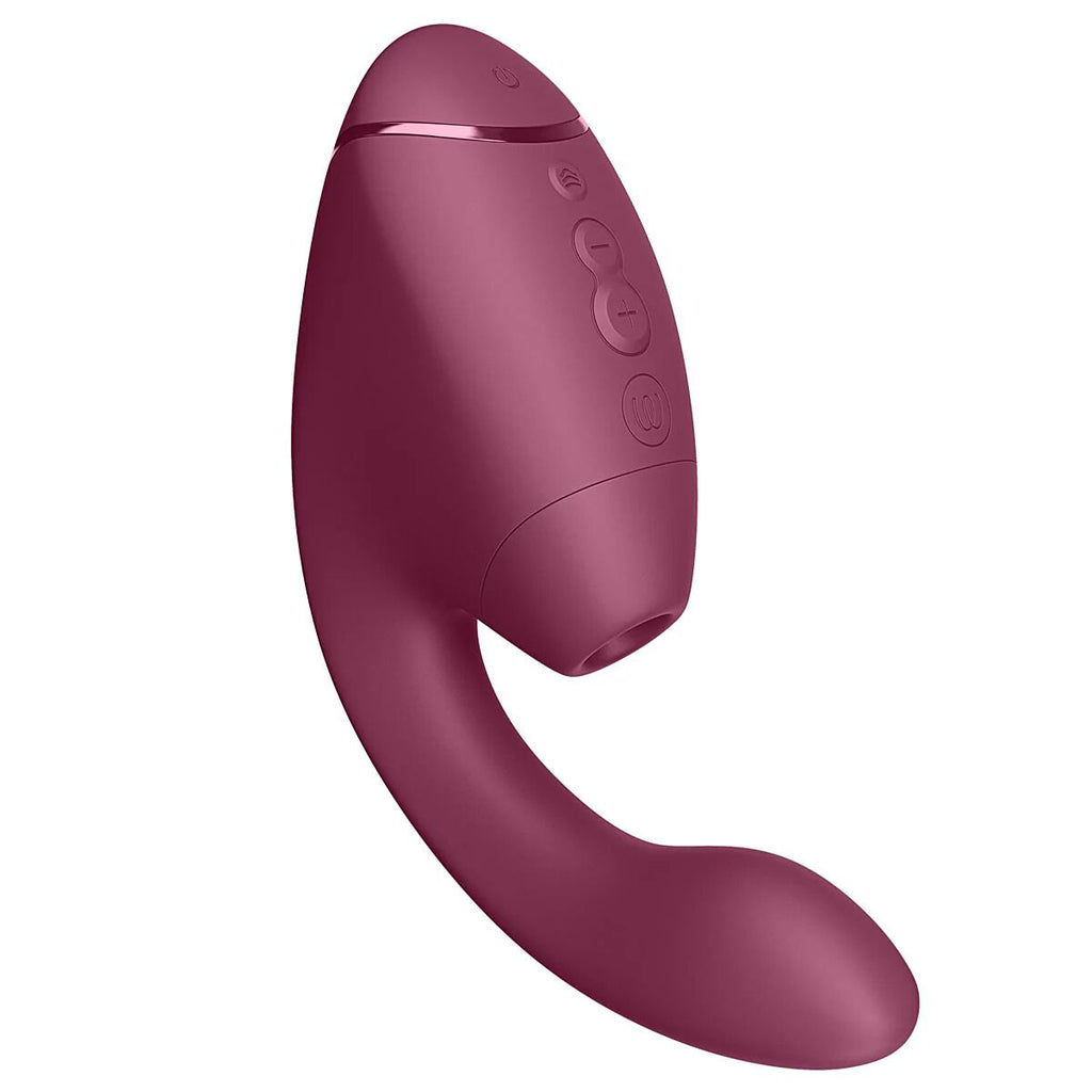Подвійний вакуумний кліторальний стимулятор з вібрацією Womanizer Next Duo
