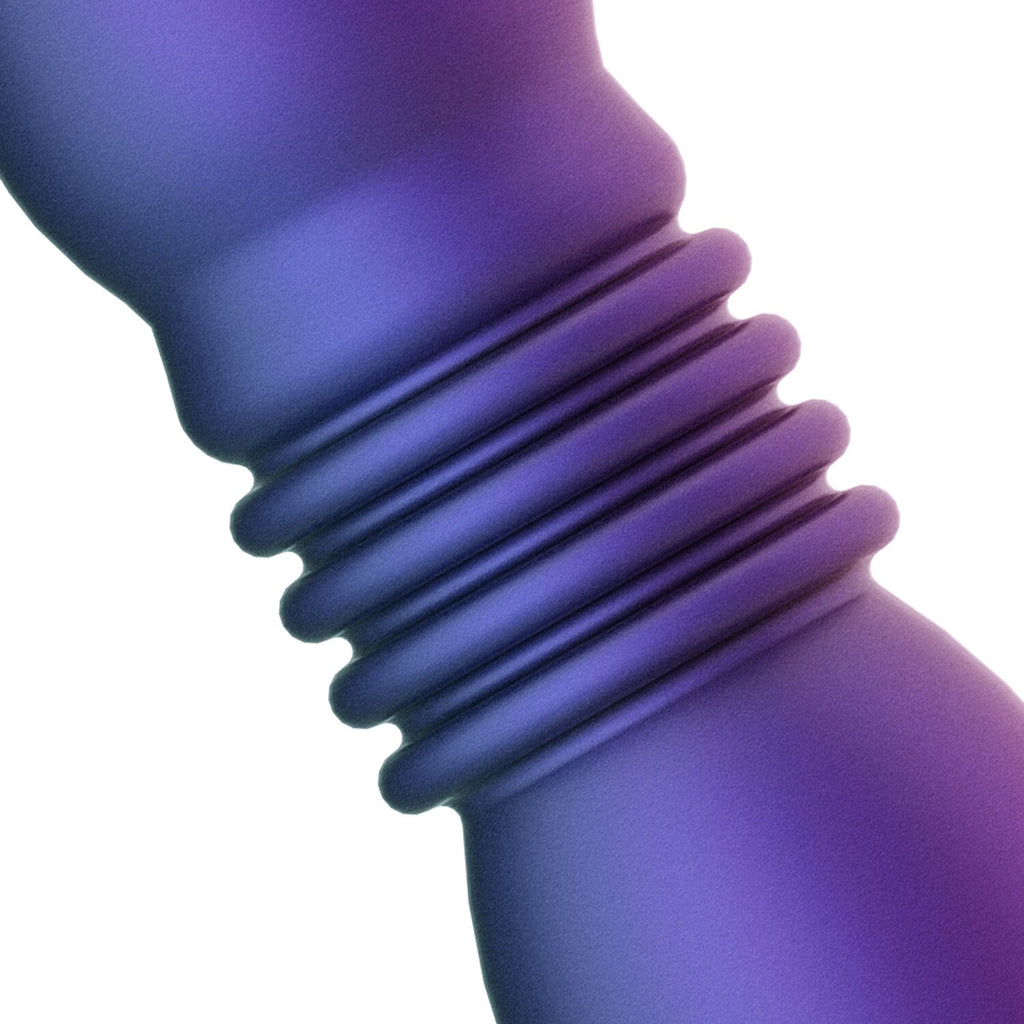 Анальна пробка з вібрацією та пульсацією Hueman Supernova Thrusting Buttplug