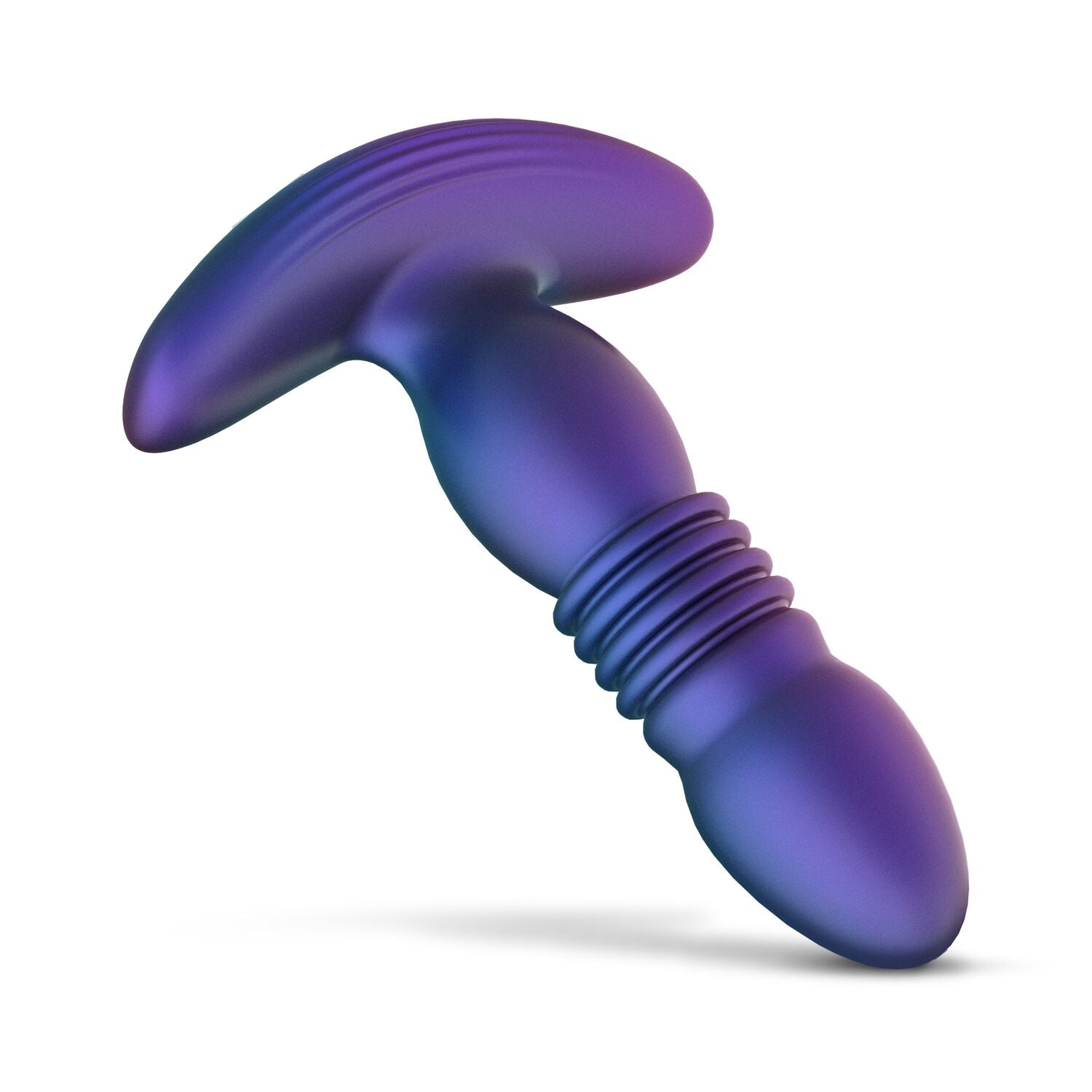 Анальна пробка з вібрацією та пульсацією Hueman Supernova Thrusting Buttplug
