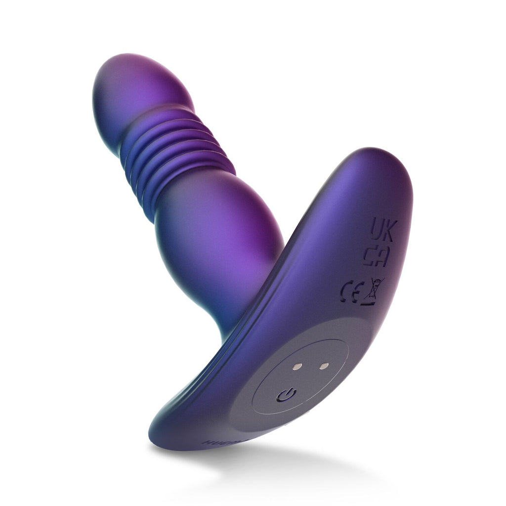 Анальна пробка з вібрацією та пульсацією Hueman Supernova Thrusting Buttplug