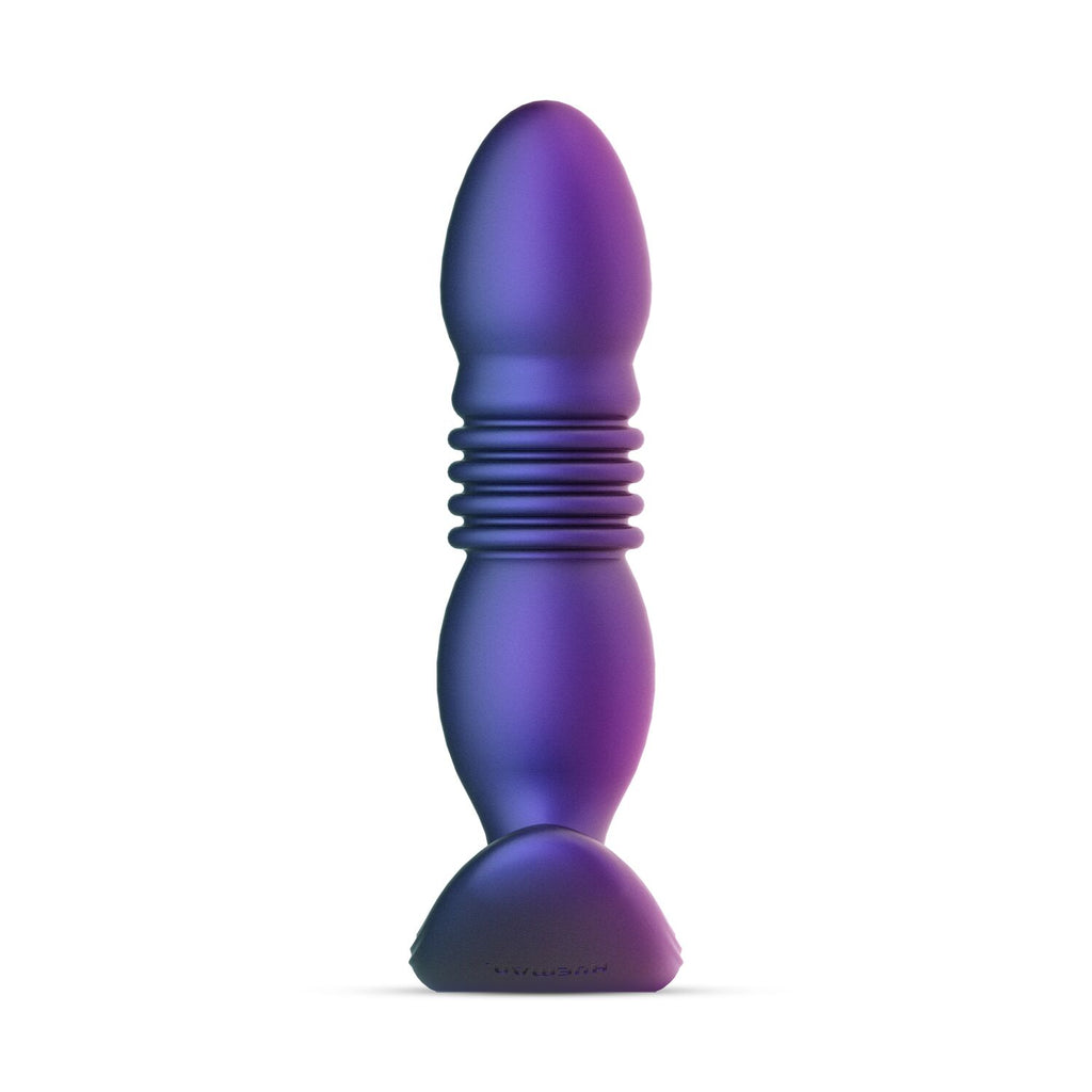 Анальна пробка з вібрацією та пульсацією Hueman Supernova Thrusting Buttplug
