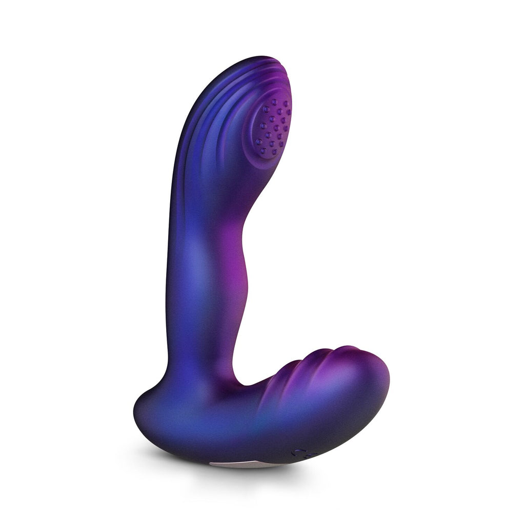 Анальна вібропробка з пульсацією Hueman Galaxy Tapping Buttplug