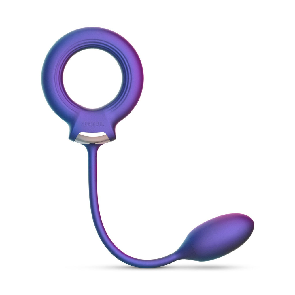 Ерекційне віброкільце з віброяйцем Hueman Eclipse Anal Vibrator