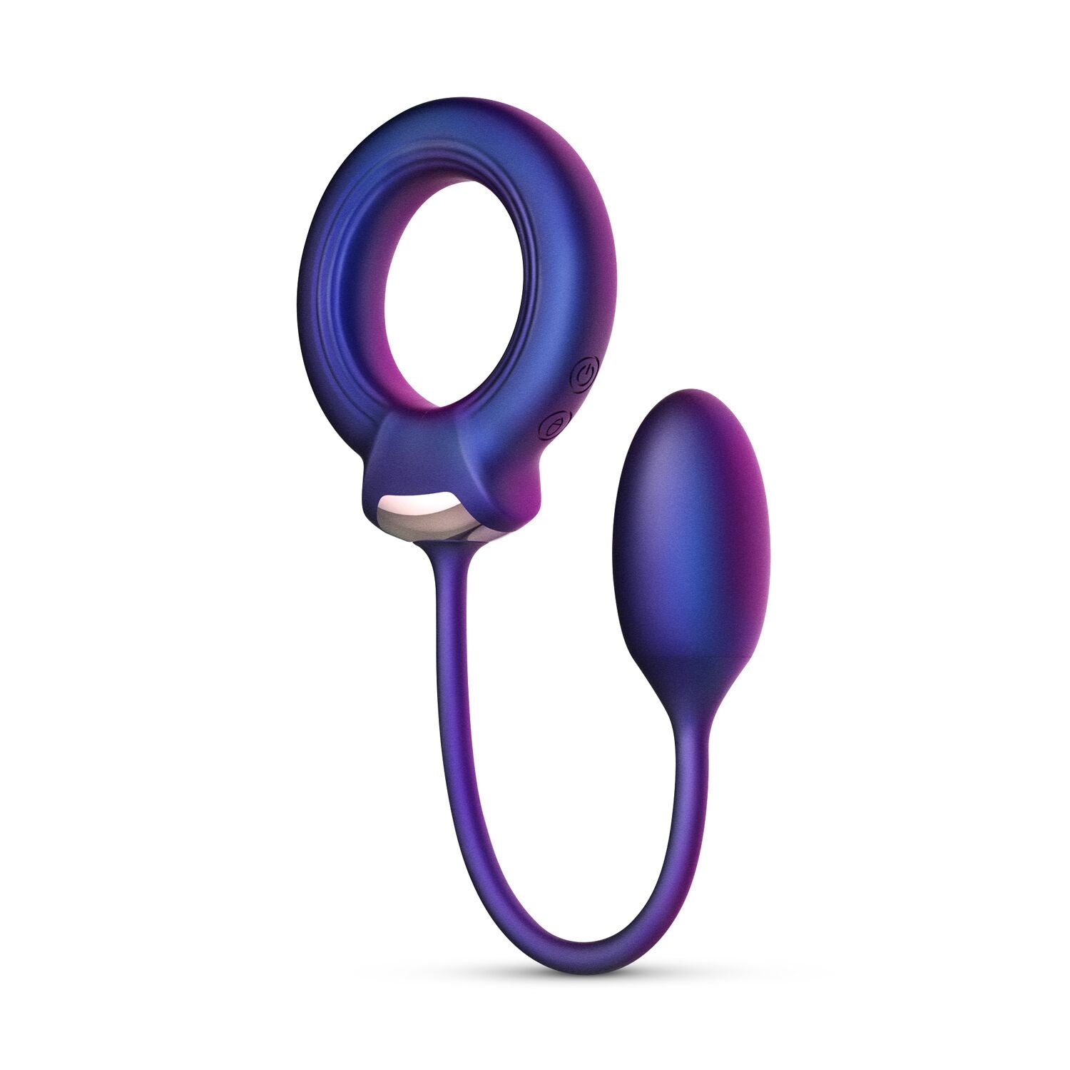 Ерекційне віброкільце з віброяйцем Hueman Eclipse Anal Vibrator