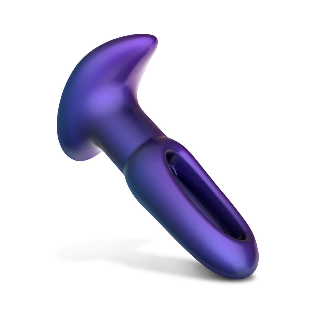 Анальна пробка з віброязичком Hueman Voyager Butt Plug