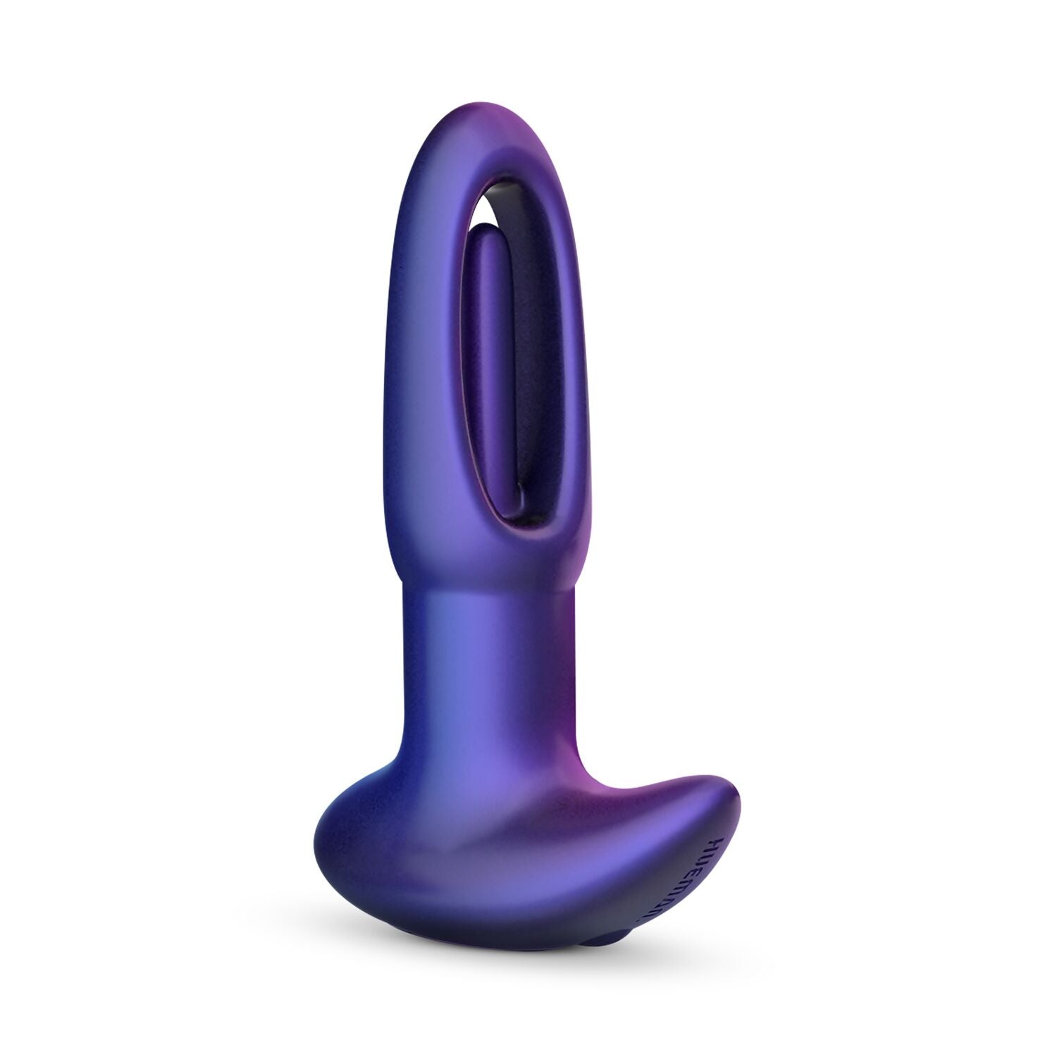 Анальна пробка з віброязичком Hueman Voyager Butt Plug